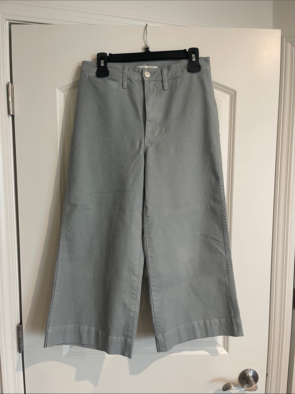Madewell Emmett Wide-Leg Cropped Pants - Picture 2 of 4